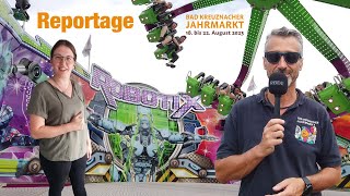 Reportage  Bad Kreuznacher Jahrmarkt 2023 vom 1808 bis 22082023  Nix wie enunner [upl. by Nonohcle]