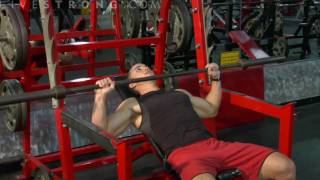 How to Do an Incline Barbell Bench Press [upl. by Arrahs]