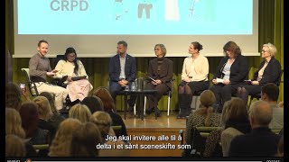 Panelsamtale Implementering av CRPD i kommunene  hva skal til [upl. by Rosmunda]