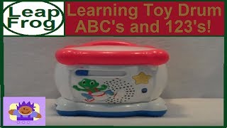 2001 LeapFrog Learning Musical Toy Drum [upl. by Ecnesse21]