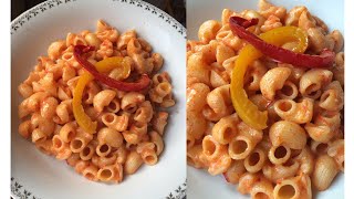 PASTA CON PEPERONI E PANNA  veloce e gustosa shorts [upl. by Hannahs]