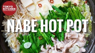 HOW TO MAKE EASY AND HEALTHY NABE HOT POT [upl. by Tillie]