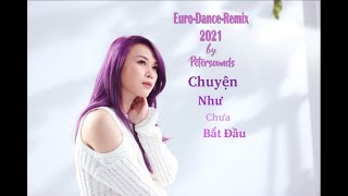 Chuyện như chưa bắt đầu  Mỹ Tâm  Italo Disco Style [upl. by Celestia149]