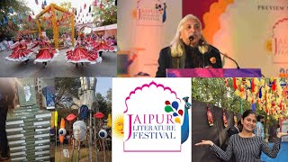 Jaipur Literature Festival 2024 Gulzar sahab jaipurliteraturefestival [upl. by Sirtimid]