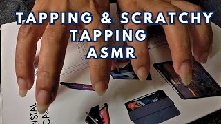 ASMR  Relaxing Fast and Slow Tapping and Scratchy Tapping sounds for satisfying tinglesNo Talking [upl. by Alexis]