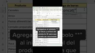 Tutorial completo Cómo crear códigos de barras en Excel paso a paso [upl. by Akinod653]