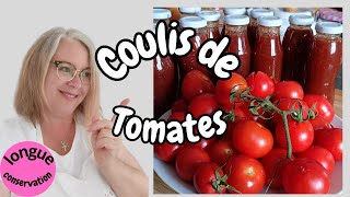 COULIS DE TOMATE la recette dété cuisine mealprep budget recette tomato [upl. by Chon]