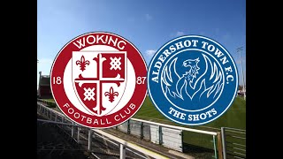 Woking V Aldershot  New Years Day 2024 [upl. by Ramahs]