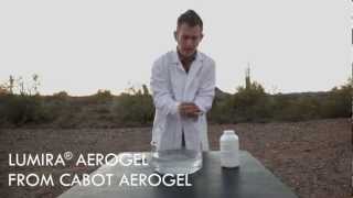 Hydrophobic Aerogel Makes Hands Waterproof [upl. by Froehlich]