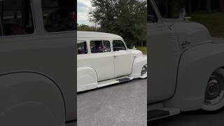 1954 GMC Carryall Custom bagged custom gmc skirts truck [upl. by Collen375]