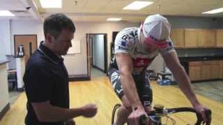 Retul University Bike Fit Lab Rider Knee Pain [upl. by Sinnelg437]