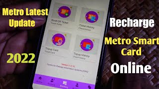 How to Recharge Kolkata Metro Smart Card Online  Recharge Metro Card Online Bangla [upl. by Wynne]