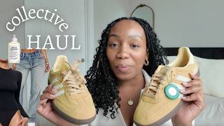 FALL COLLECTIVE HAUL StockX Skims Amazon HampM Fashion Nova Spanx Target amp More [upl. by Netsruk]