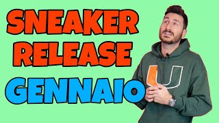 MIGLIORI SNEAKER RELEASE GENNAIO 2023 [upl. by Niahs]