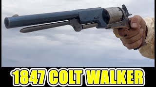 1847 Walker  The most powerful military handgun ever issued [upl. by Ennywg]