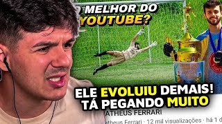 AS DEFESAS MAIS INCRÍVEIS DE MATHEUS FERRARI  wardi REACT [upl. by Glenine]