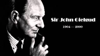 John Gielgud  Three Prosperos Speeches from The Tempest by William Shakespeare [upl. by Jorgan]