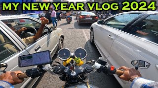 First video on 2024 🥳 Stuck in City with Cops😅🙆🏻‍♂ [upl. by Neehcas]