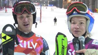 Baltic Cup 2017 parallel slalom in Snow Arena [upl. by Moria]