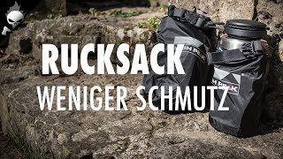 Ausrüstung Kleine Packsäcke gegen Ruß und Schmutz im Rucksack – Bushcraft Survival und Camping [upl. by Dronel]