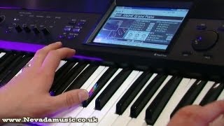 Korg Krome Keyboard Demo at PMT [upl. by Arri772]