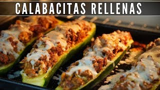 Calabacitas Rellenas de Carne y Queso  La Capital [upl. by Maddy682]