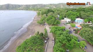 Aerial video of Playas del Coco Guanacaste Costa Rica [upl. by Eiramnerual203]