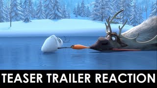 Disneys Frozen 2013  First Look Trailer REACTION [upl. by Berck]