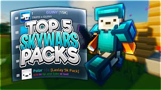 Top 5 Best Skywars Texture Packs [upl. by Roselba]