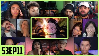 Demon Slayer Season 3 Episode 11 Reaction Mashup [upl. by Eecal844]