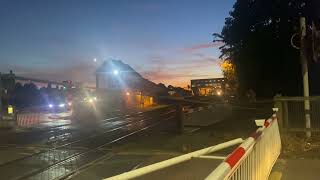 Sleaford east level crossing 160924 [upl. by Danyelle195]