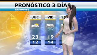 Fannia Lozano y el Clima Info7 Matutino 28Ene2015 0900 AM Full HD [upl. by Austreng]