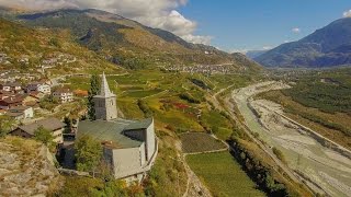 Herbstflug im Wallis [upl. by Bogoch]