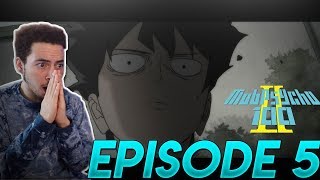 MOB PSYCHO 100 SEASON 2 EPISODE 5 REACTION  HOLY MOLY [upl. by Powel]