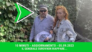 10 MINUTI  AGGIORNAMENTO 050923  il Generale Surovikin riappare Cuba ferma i mercenari [upl. by Manuela683]