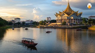 Kuching Malaysia🇲🇾 Borneo’s Largest City with Over 700000 Residents 4K HDR [upl. by Robbyn]