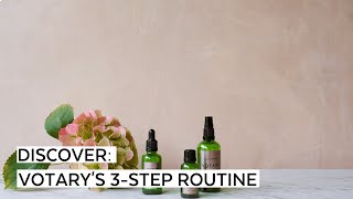 3 simple steps to glowing healthy skin with VOTARY [upl. by Enitnatsnoc]