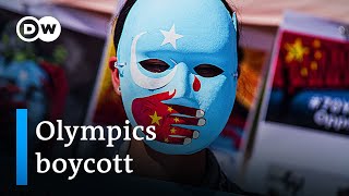 Beijing Olympics overshadowed by diplomatic boycotts human rights concerns and COVID19  DW News [upl. by Wonacott]