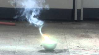 How to make Zirconium metal powder  By Mg thermite reaction  Lu Le Laboratory [upl. by Giacinta]