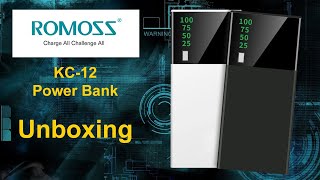 Romoss KC12 Power Bank Unboxing [upl. by Neel260]