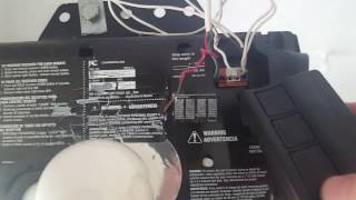 How to program a chamberlain garage door opener [upl. by Aeriel566]