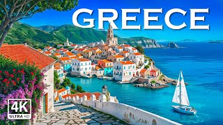 Greece in 4K – Stunning Landscapes amp Ancient Ruins for a Breathtaking Journey [upl. by Arlan]