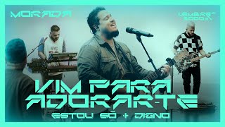 VIM PARA ADORARTE  ESTOU SÓ  DIGNO CLIPE OFICIAL  MORADA [upl. by Anir]