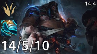 Udyr Jungle vs Jarvan IV  EUW Master  Patch 144 [upl. by Pelmas106]