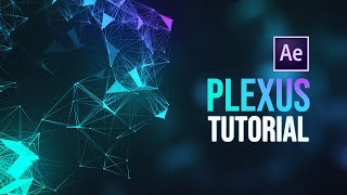 Create Plexus Network Background  After Effects Tutorial [upl. by Nnairet]