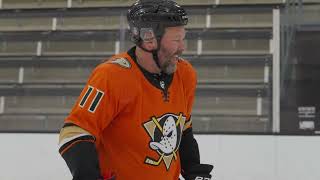 Anaheim Ducks Highlights with The Machine Bert Kreischer [upl. by Llehsram]