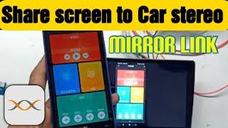 Mirror link for stereo using wifi and Phonelink App  Full Video   Step by Step [upl. by Adiel]