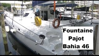 Fountaine Pajot Bahia 46 catamaran quotTouch of Grayquot [upl. by Nuarb]