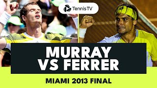 Andy Murray vs David Ferrer Classic  Miami 2013 Final Extended Highlights [upl. by Koziarz]