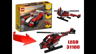 LEGO CREATOR 31100 Alternative Build [upl. by Nhguavaj121]